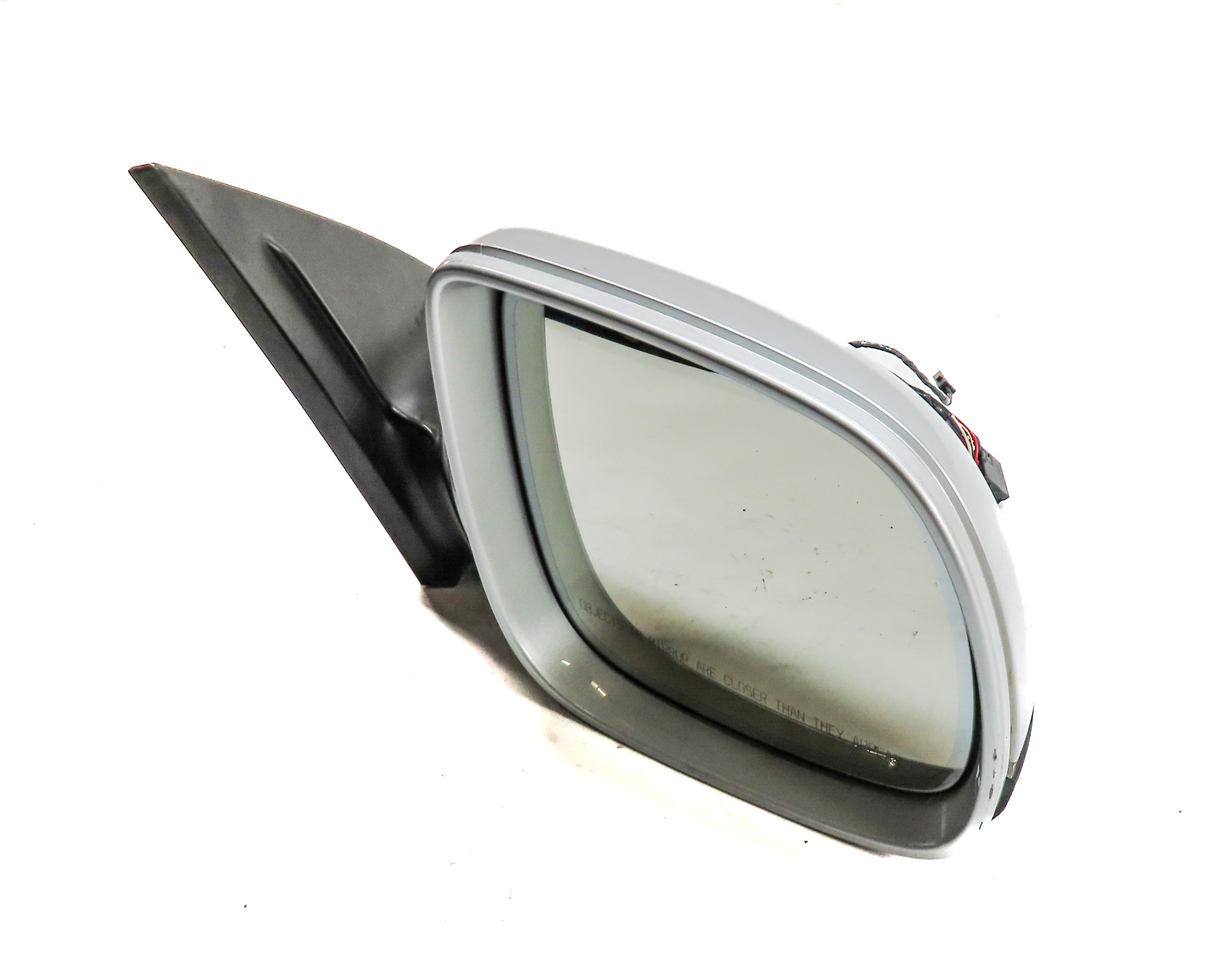 2013-2015 AUDI Q7 (4L) RIGHT PASSENGER P-FOLD BLIND SPOT DOOR MIRROR (Silver) — exact item pictured